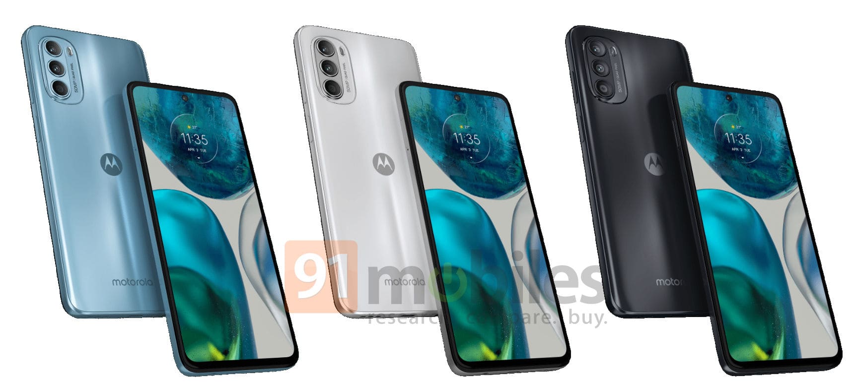 Motorola Moto G52 colores