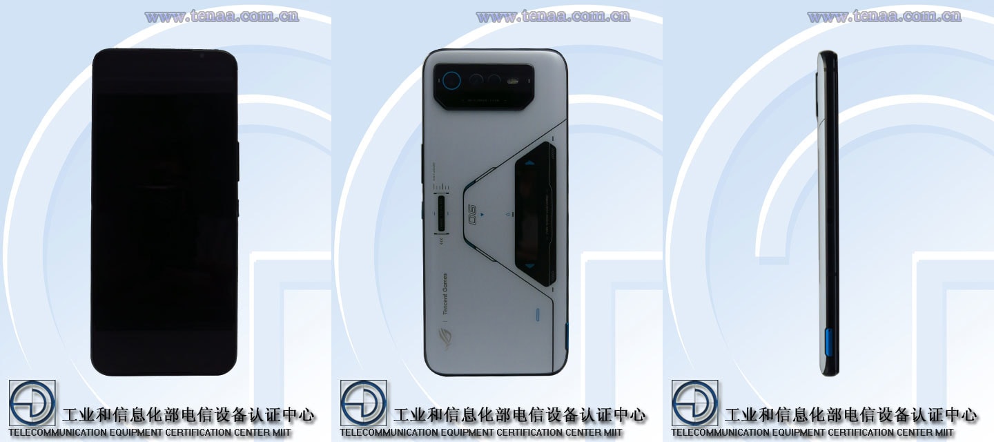 Asus ROG Phone 6 TENAA