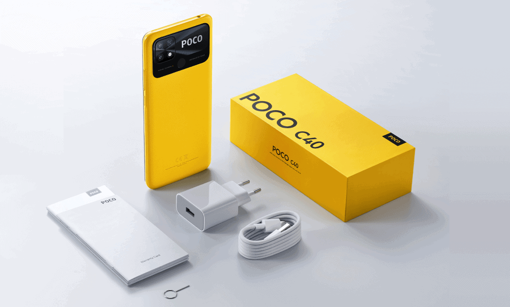 Poco C40 caja