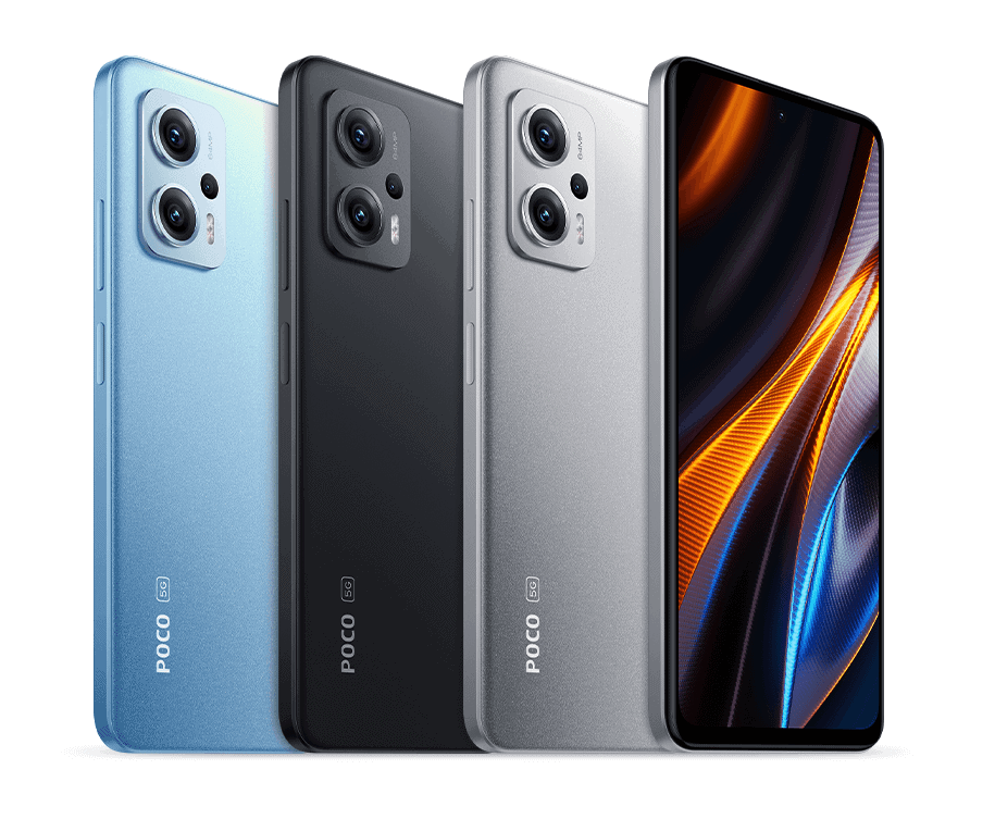 Poco X4 GT, colores disponibles en España.