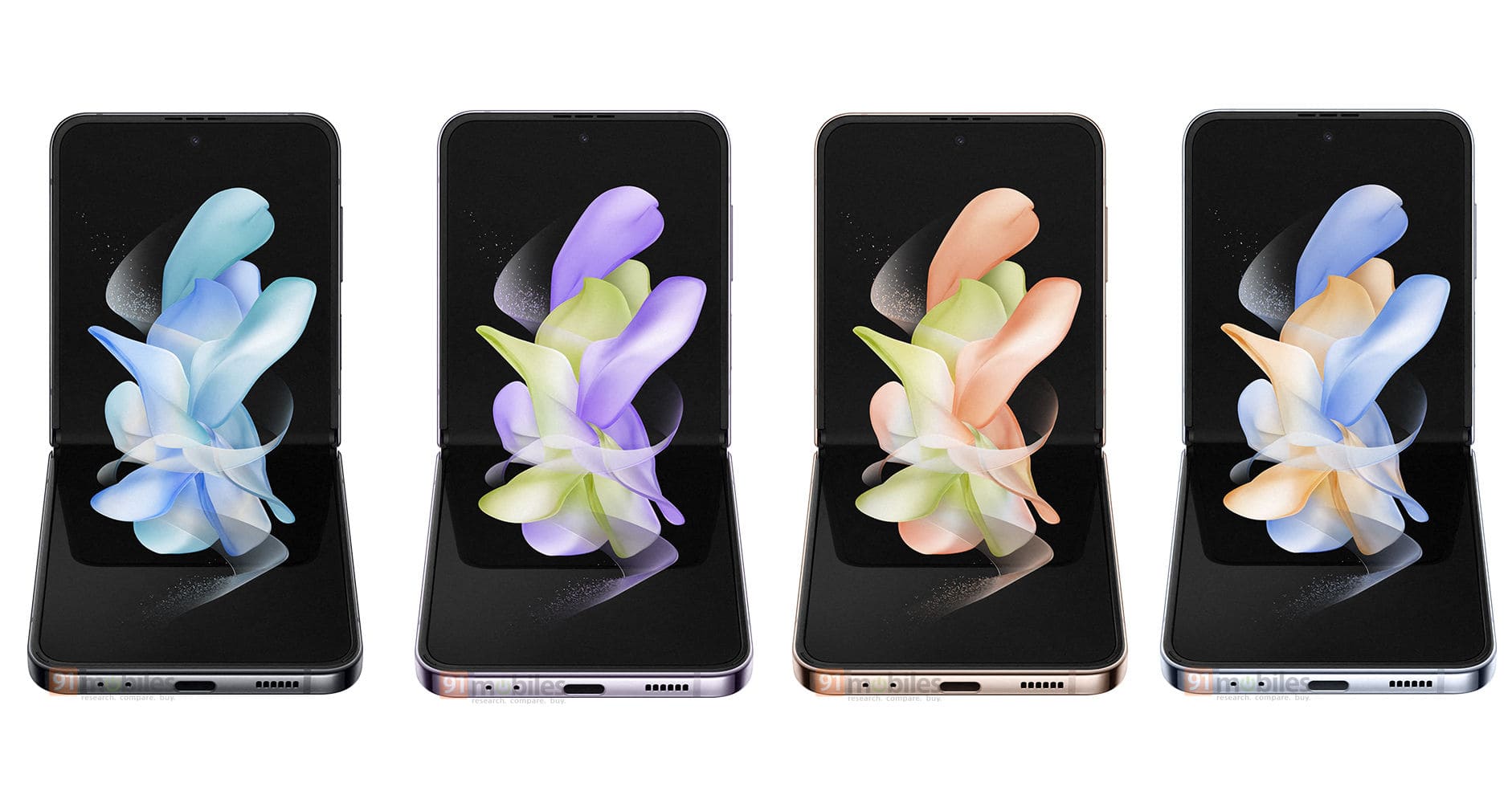 Galaxy Z Flip 4 colores