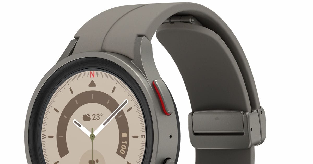 El diseño del Samsung Galaxy Watch 5 y Watch 5 Pro se filtra al completo  antes de su lanzamiento