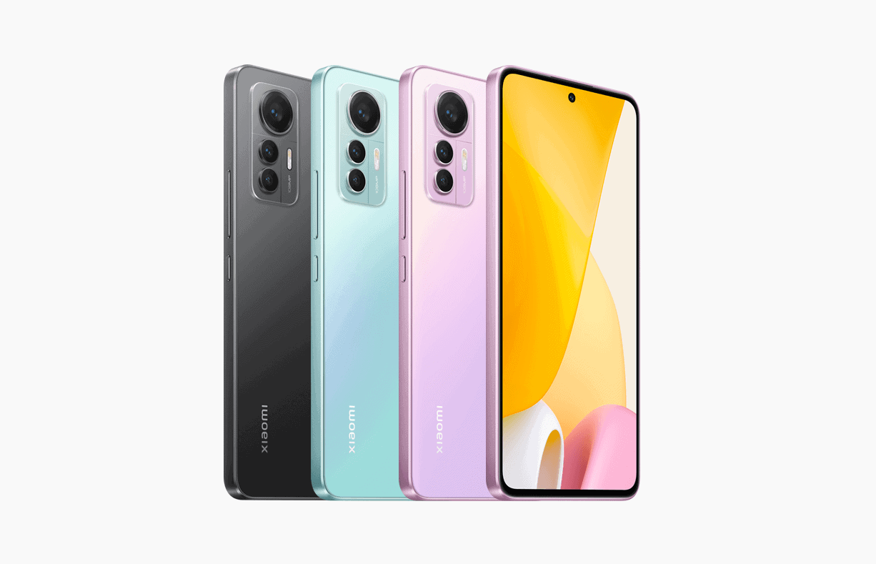 xiaomi 12 lite colores