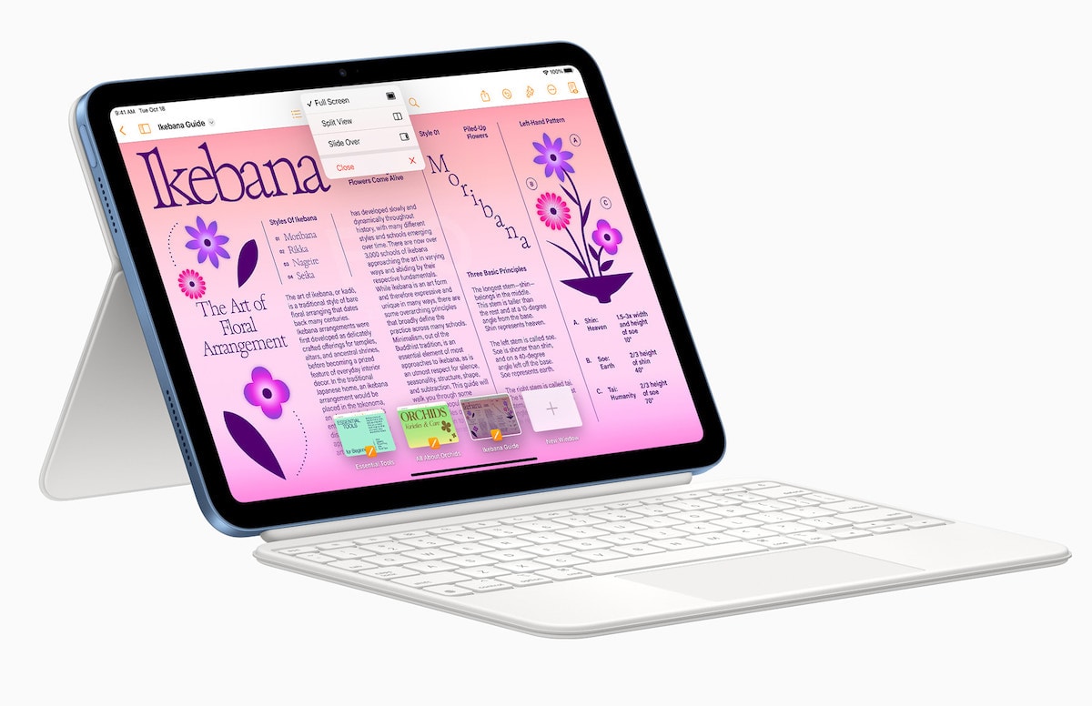 Apple iPad 10th gen Magic Keyboard Folio