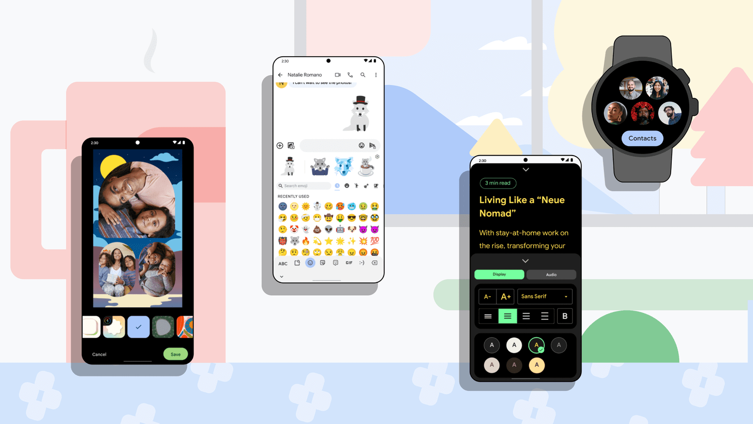 Google anuncia nuevas funcionalidades de Android y Wear OS