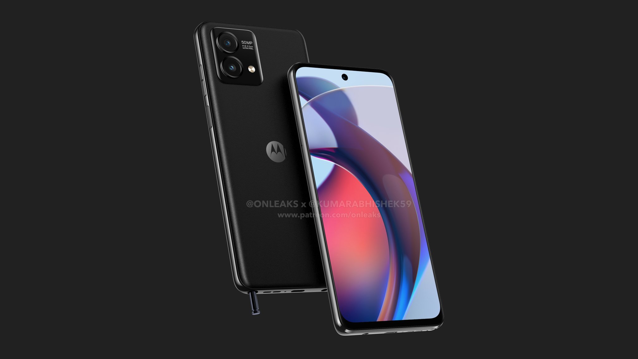 Motorola Moto G Stylus 2023 revela su diseño en imagen