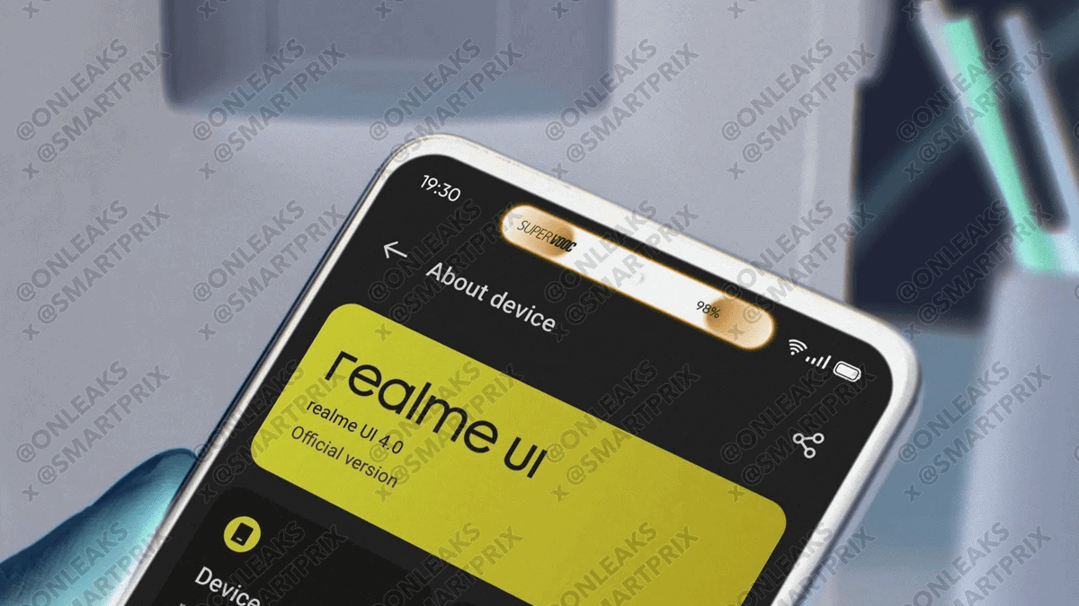 La versión de Dynamic Island de Realme revelada en fotos filtradas