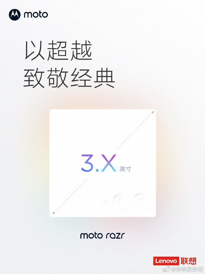 Motorola Razr con pantalla cover de 3.5 pulgadas confirmado