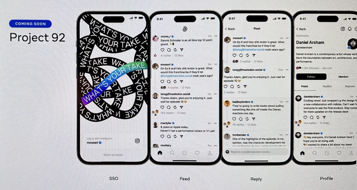 Meta quiere hacer una alternativa a Twitter y así es como luciría