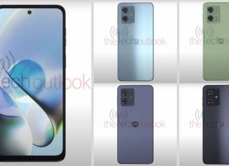 Motorola Moto G54 se filtra revelando diseño junto con sus especificaciones