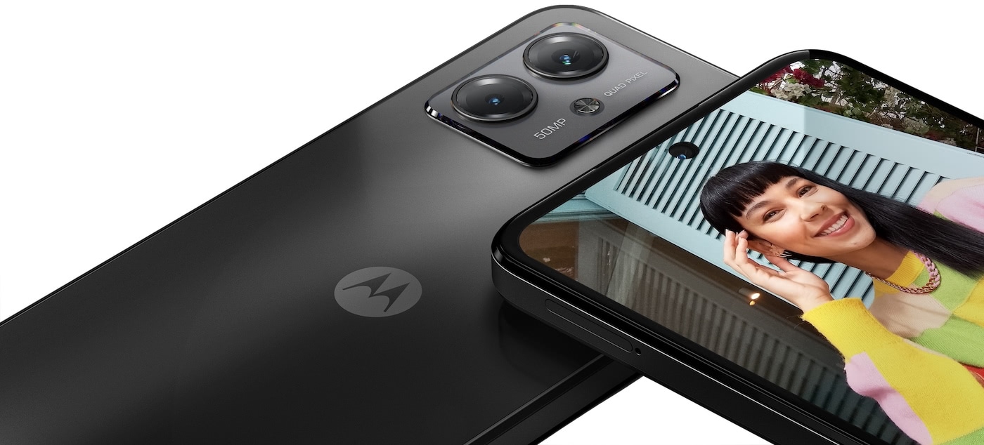 Stileitaliano Cover Personalizzata Per Motorola Moto G14, Morbida In TPU Con Stampa Foto E Testo In Alta Definizione, Made In Italy