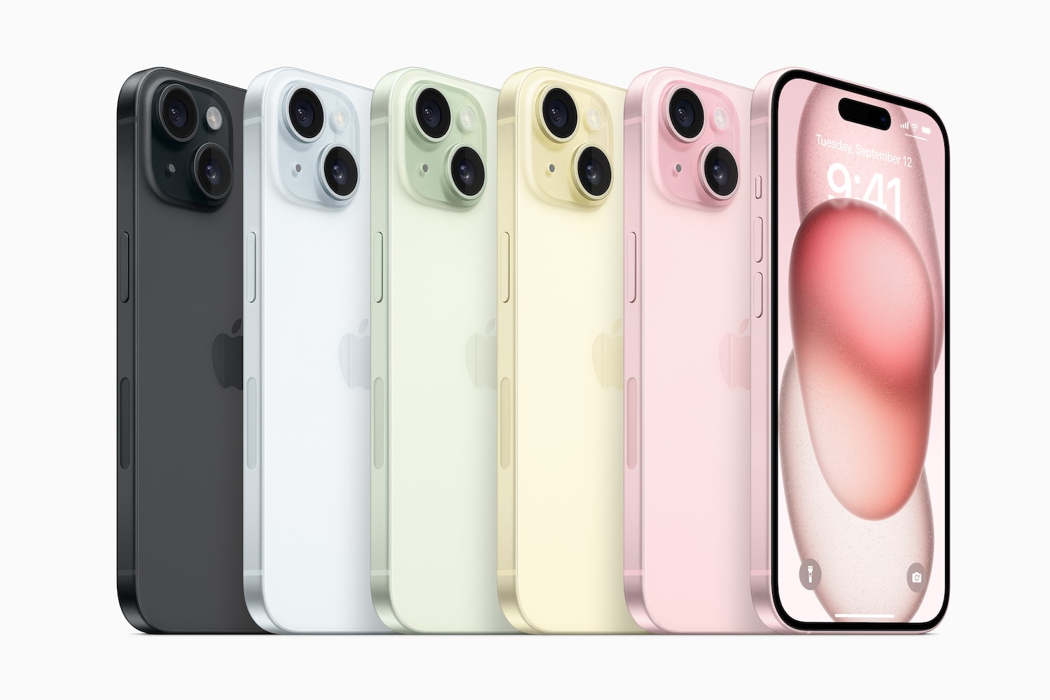 iPhone 15 y iPhone 15 Plus colores disponibles