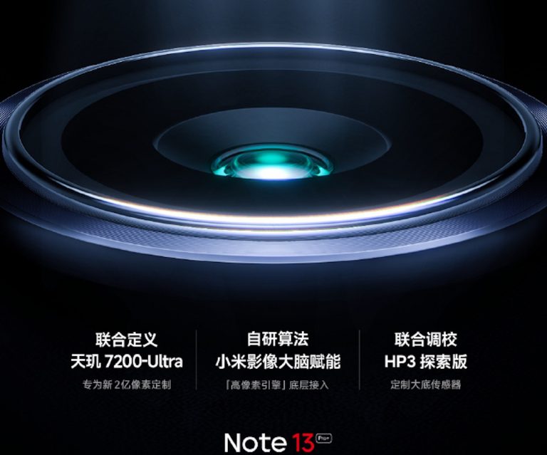 Redmi Note 13 Pro+ se prepara para debutar con cámara de 200 MP y chip Dimensity 7200-Ultra
