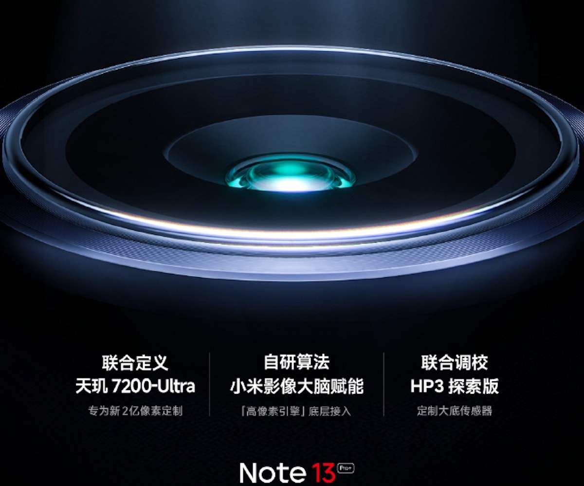 Redmi Note 13 Pro+ se prepara para debutar con cámara de 200 MP y chip Dimensity 7200-Ultra