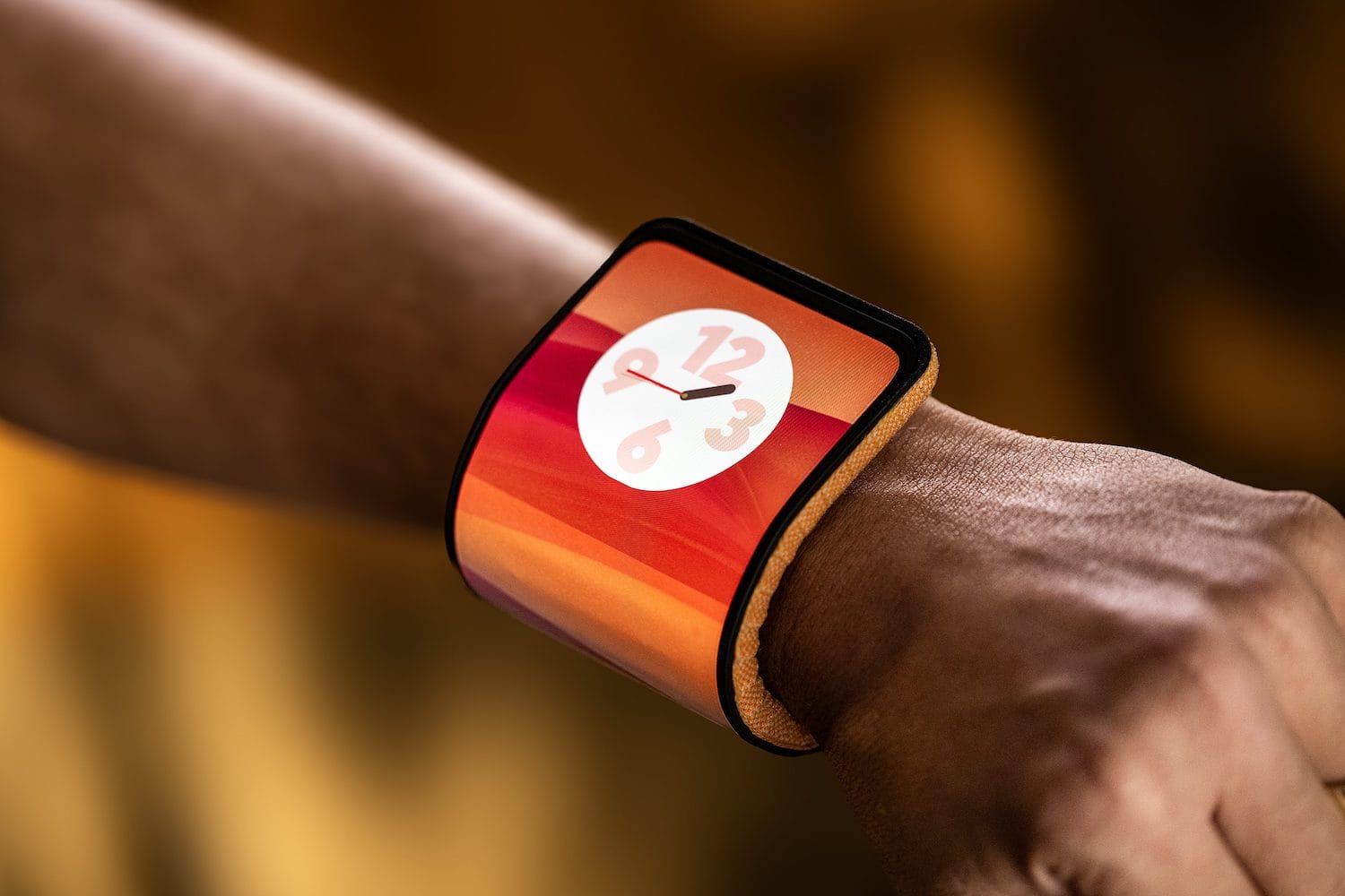 Motorola muestra un concepto de teléfono para usar en la muñeca