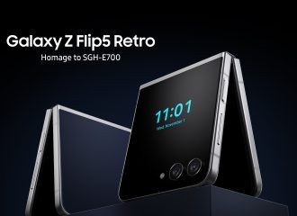 El Galaxy Z Flip5 Retro homenajea a los plegables originales de Samsung