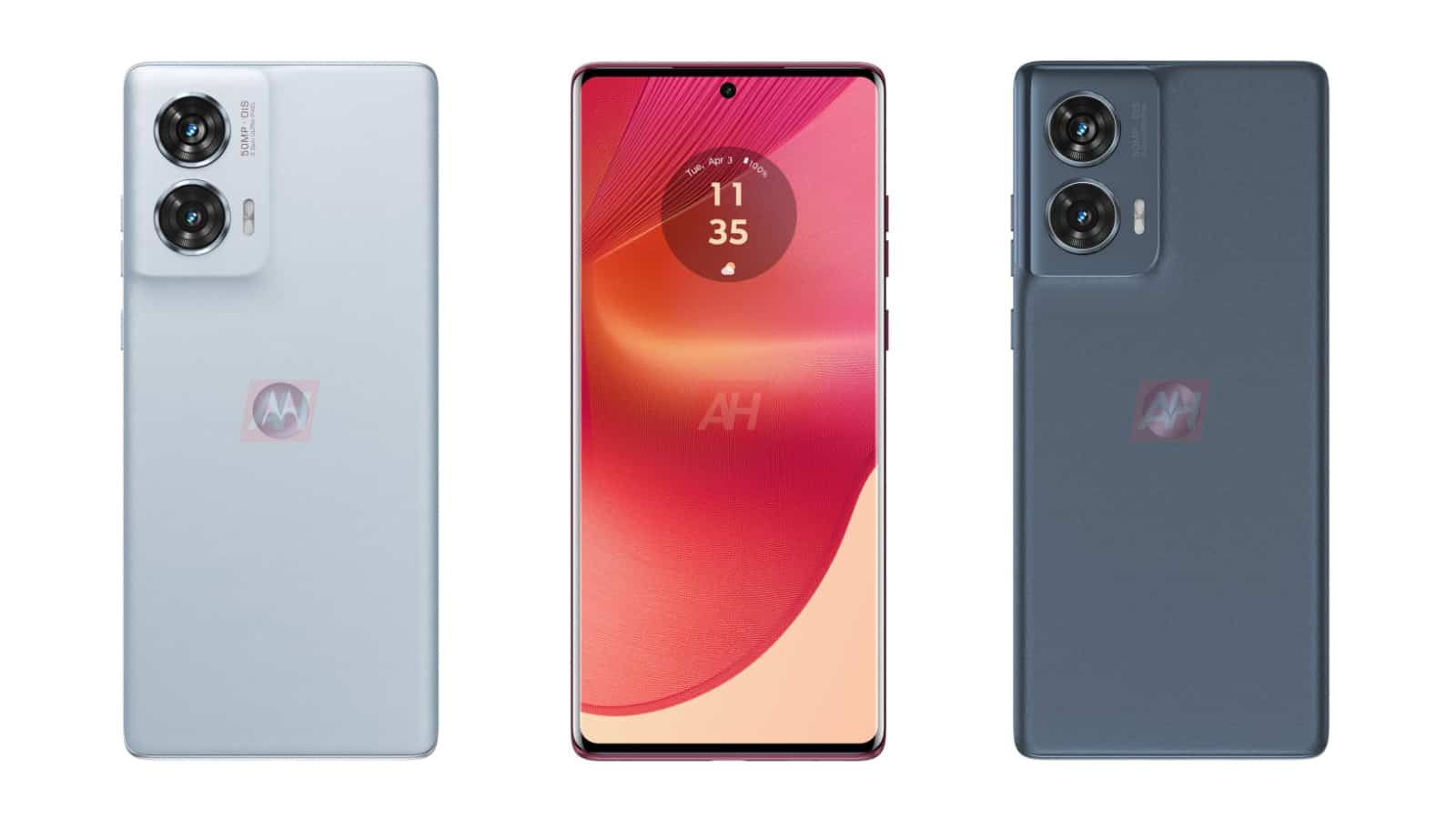 Motorola Edge 50 Fusion se deja ver en fotos de prensa filtradas