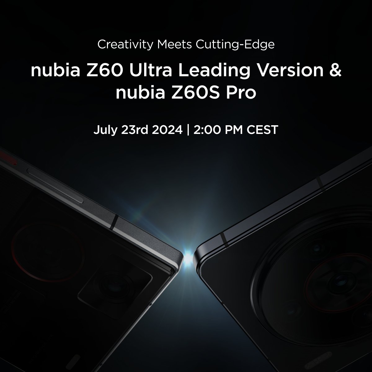 ZTE Nubia Z60 Ultra Leading y Z60S Pro lanzamiento