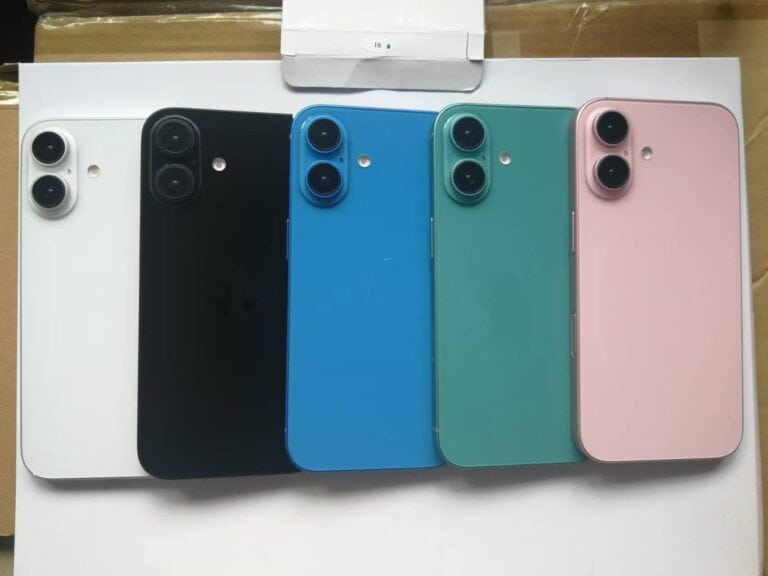 Colores del iPhone 16 revelados por imagen filtrada