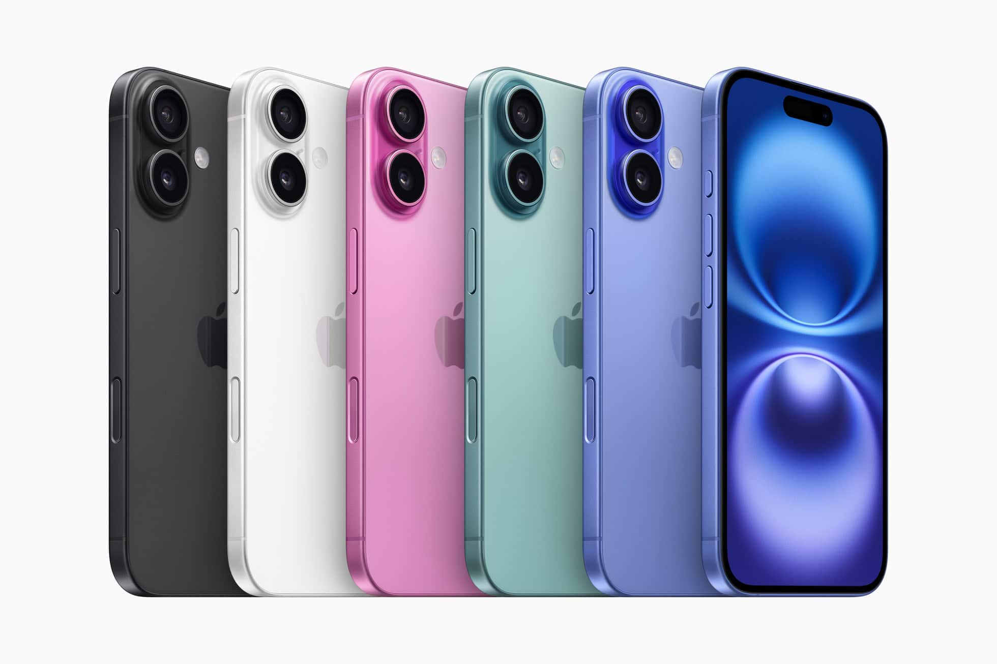 Apple iPhone 16 y iPhone 16 Plus colores