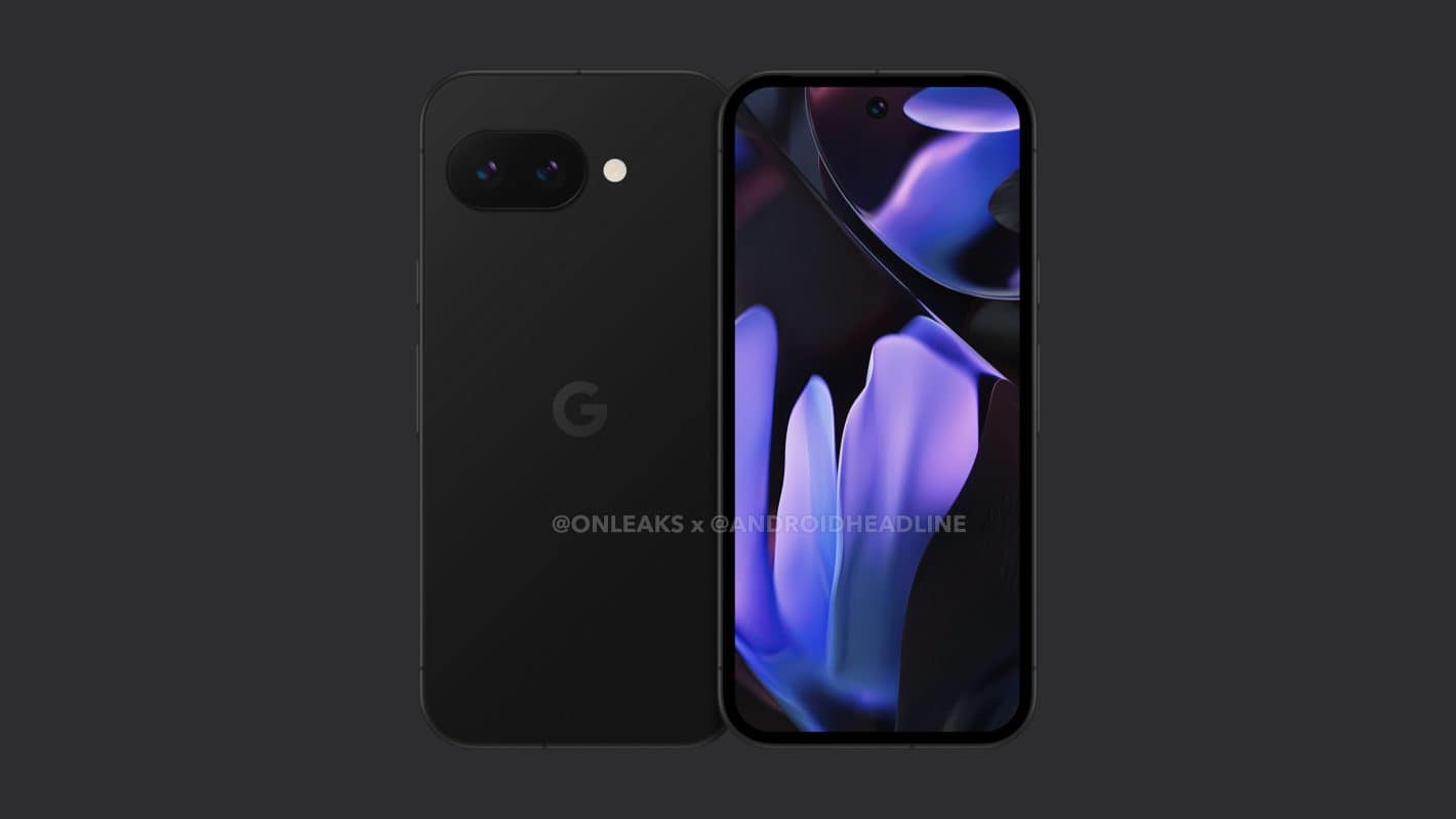 Google Pixel 9a: renders CAD