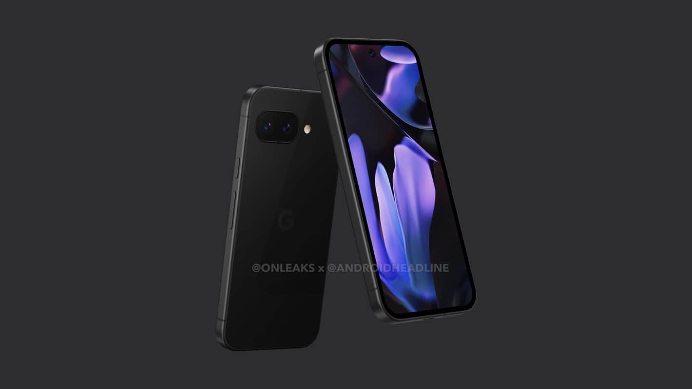 Google Pixel 9a: renders CAD