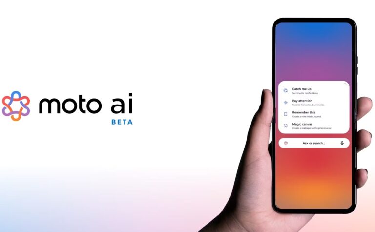 Motorola anuncia programa de beta abierta para funciones IA