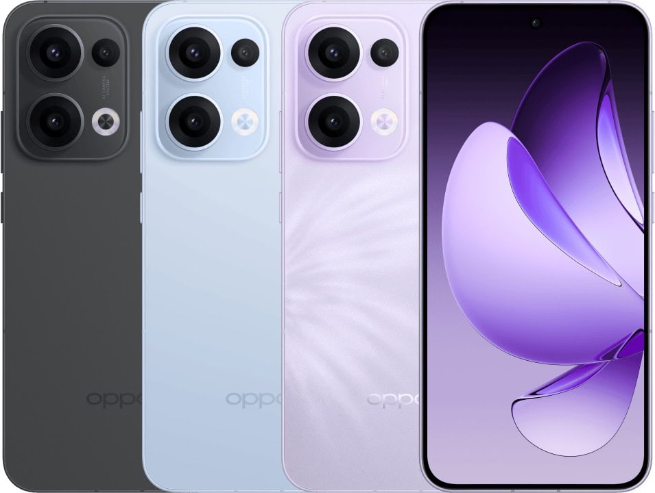 Oppo Reno 13 gama de colores