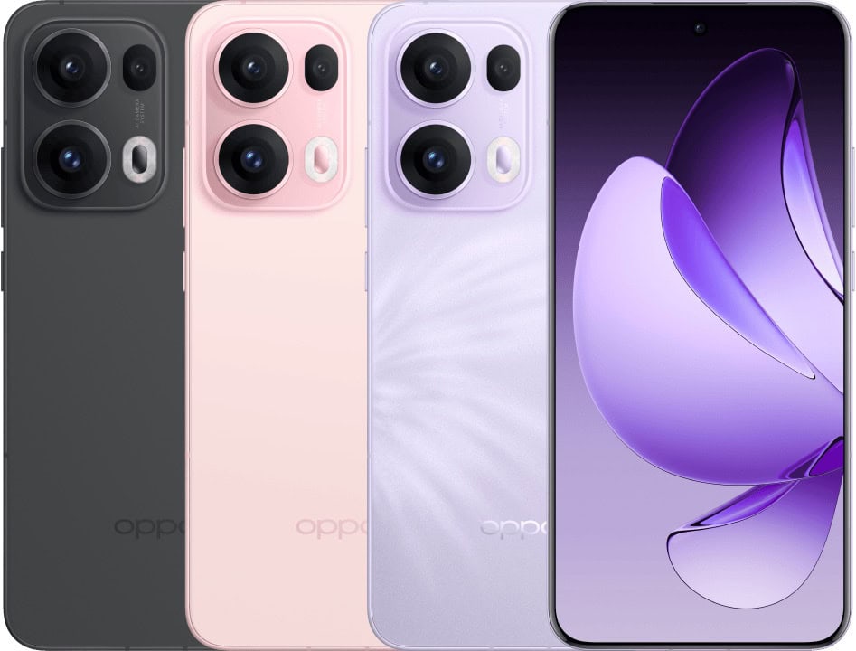 Oppo Reno 13 Pro gama de colores