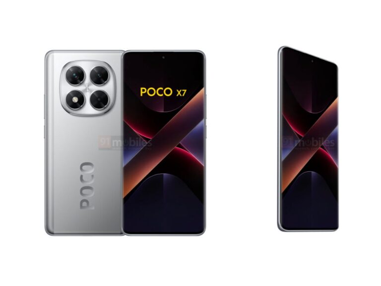 Poco X7 y Poco X7 Pro se filtran en imágenes