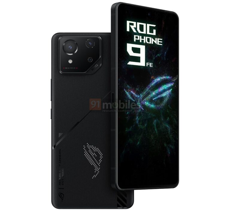 El Asus ROG Phone 9 FE se filtra con fotos de prensa y características