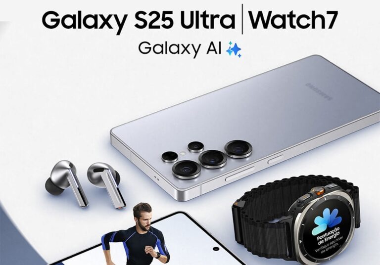 Material promocional filtrado de la serie Galaxy S25 confirma características y funciones IA