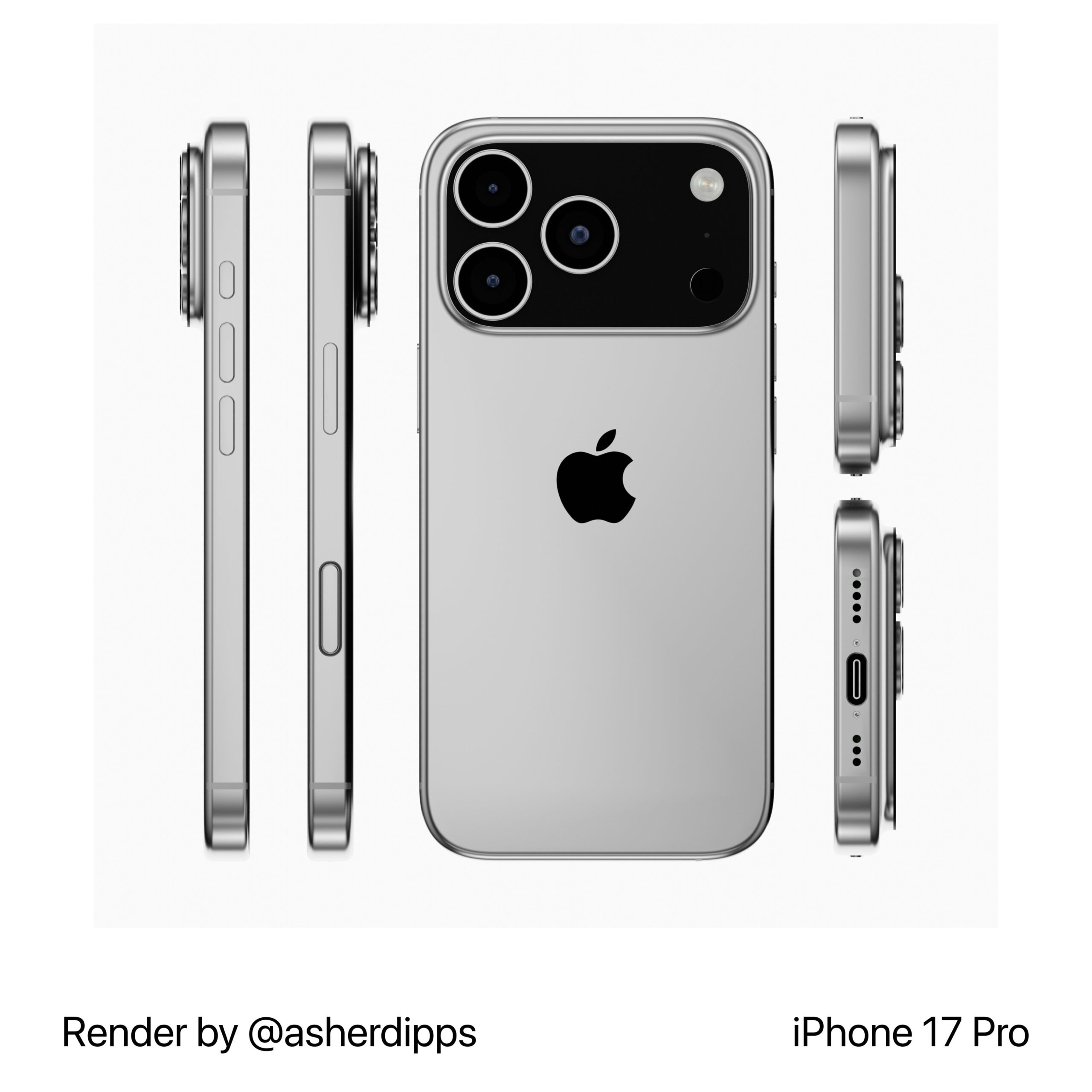 iPhone 17 Pro concepto