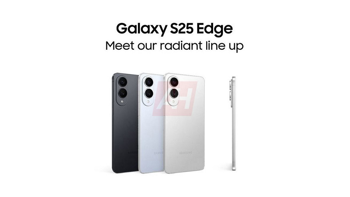 Samsung Galaxy S25 Edge filtrado en material promocional
