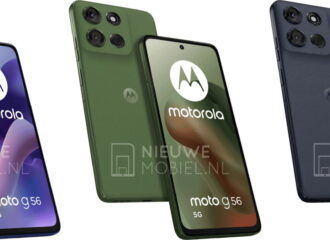 Motorola Moto G56 se filtra en fotos oficiales en tres colores