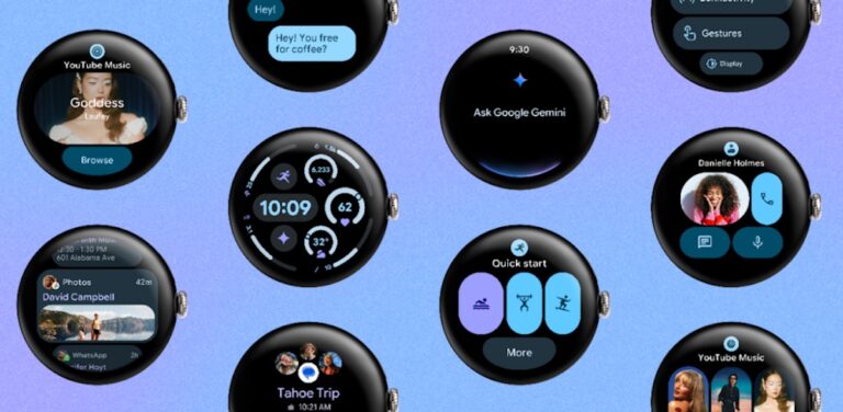 Google anuncia Wear OS 6 con diseño Material 3 Expressive