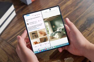 Imagen filtrada compara al Galaxy Z Fold 8 Wide con la versión Ultra