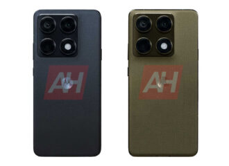 Motorola Edge 70 Ultra posa para la foto en dos colores