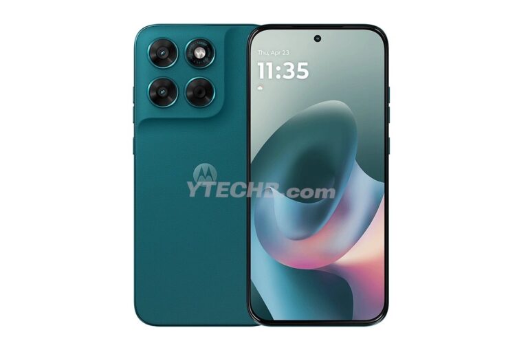 Moto G17, Moto G67 y Moto G77 aparecen en fotos de prensa en varios colores