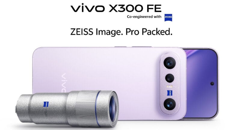 Vivo X300 FE soporta lente zoom en un midranger
