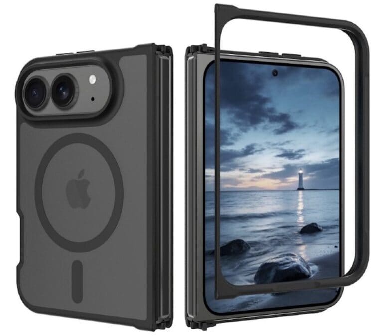 Una carcasa filtrada del iPhone plegable revela su diseño