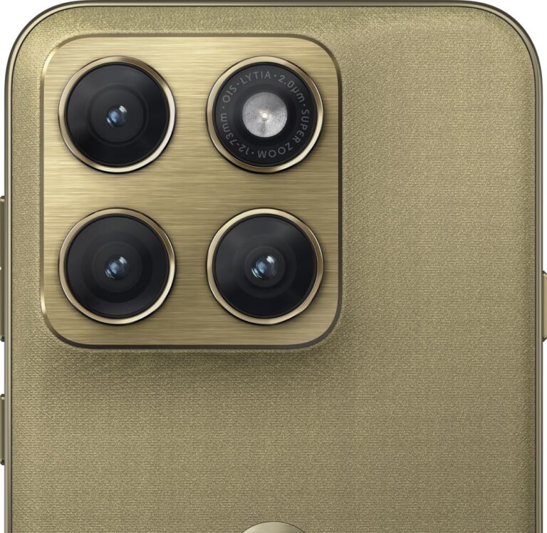 Motorola Edge (2026) aparece en fotos oficiales filtradas mostrando pantalla plana