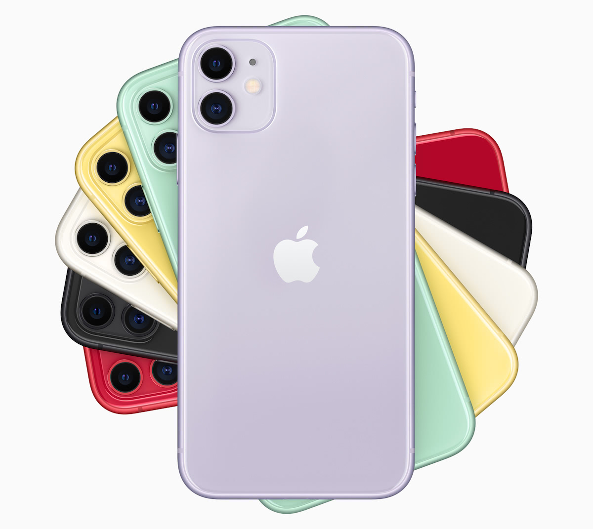 iPhone 11, gama de colores disponibles