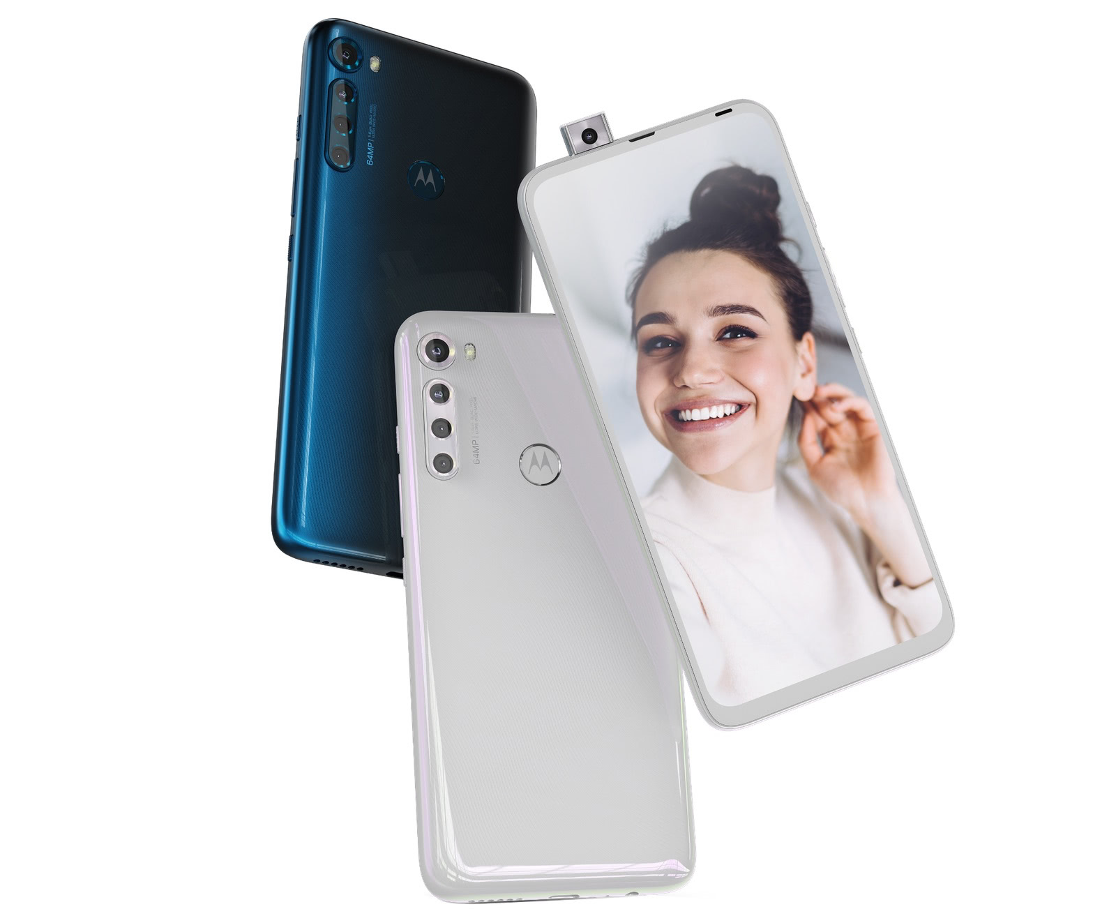 Cadorabo Custodia Libro Portafoglio Per Motorola One Fusion+ – Rossa, Con Vani Carte E Chiusura Magnetica