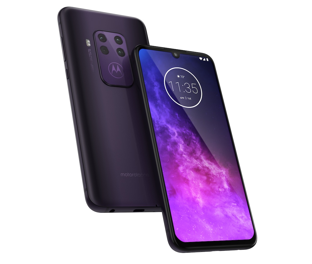 Motorola One Zoom, diseño