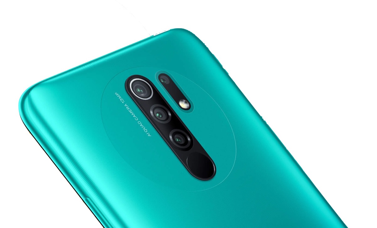 Detalle de cámara de fotos del Redmi 9