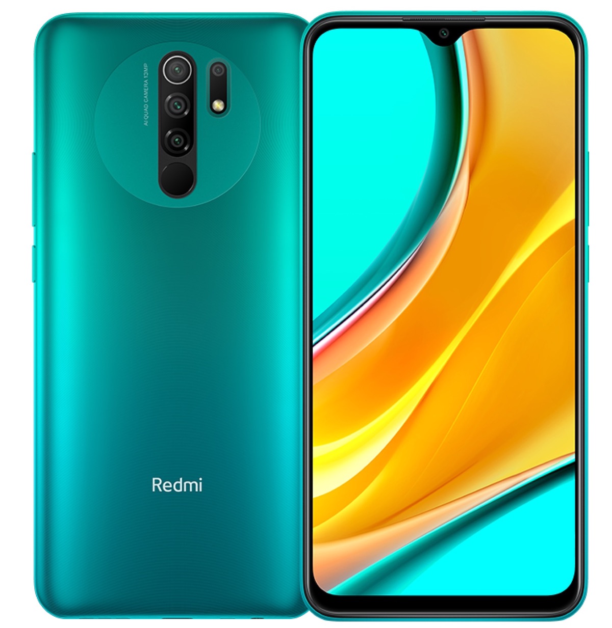 Redmi 9 : frente y posterior