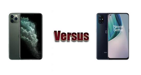 oneplus nord n10 vs iphone 11