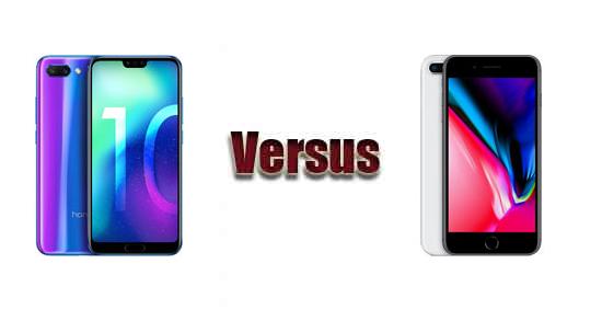 honor 10 vs iphone 8