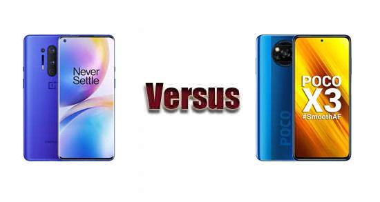 oneplus 8 pro vs poco x3 pro